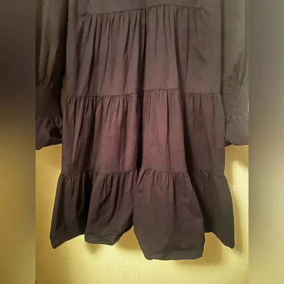 Tuckernuck Pomander Place Navy Cotton Kenzo Long Sleeve Dress - Picture 5 of 7